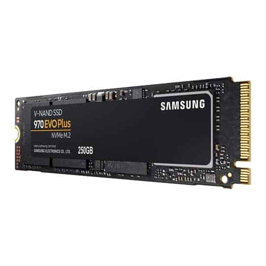 Samsung 970 EVO PLUS 250GB M.2 NVMe PCIe High Performance NVMe SSD/Solid State Drive